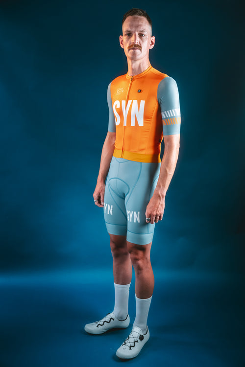 Biehler 車褲 Syndicate Pro Bib Shorts Blue Rain 男款 雨藍
