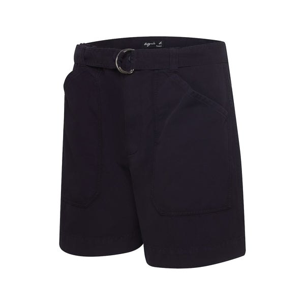 Café du Cycliste 百慕達短褲 Eden Shorts Navy 女款 藍 - agnès b. 聯名