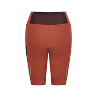 Café du Cycliste 平口無吊帶車褲 Elsa Short with pad Sequoia 女款 磚紅