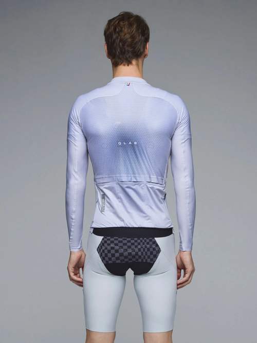 Q36.5 薄長袖車衣Gregarius Hybrid Light QLAB LS Jersey Ice Grey 男款 灰