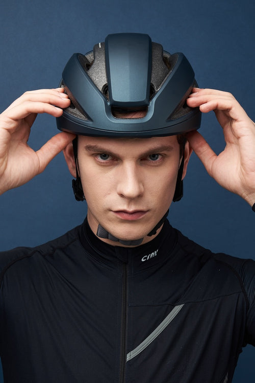 CRNK 車帽BUCKER Cycling Helmet Metalic Blue 金屬藍