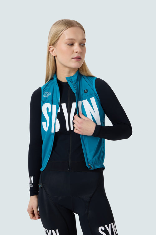 SYN 防潑背心 Training Stow Away Gilet 2.0 Baikal 女款 藍