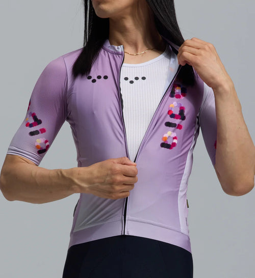 Pedla 車衣 Dots Classic Jersey Mauve Fade 男款 漸層藕紫