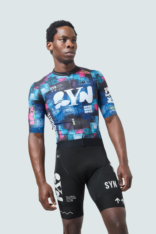 SYN 車褲 Pro Team Bib Shorts Black 男款 黑