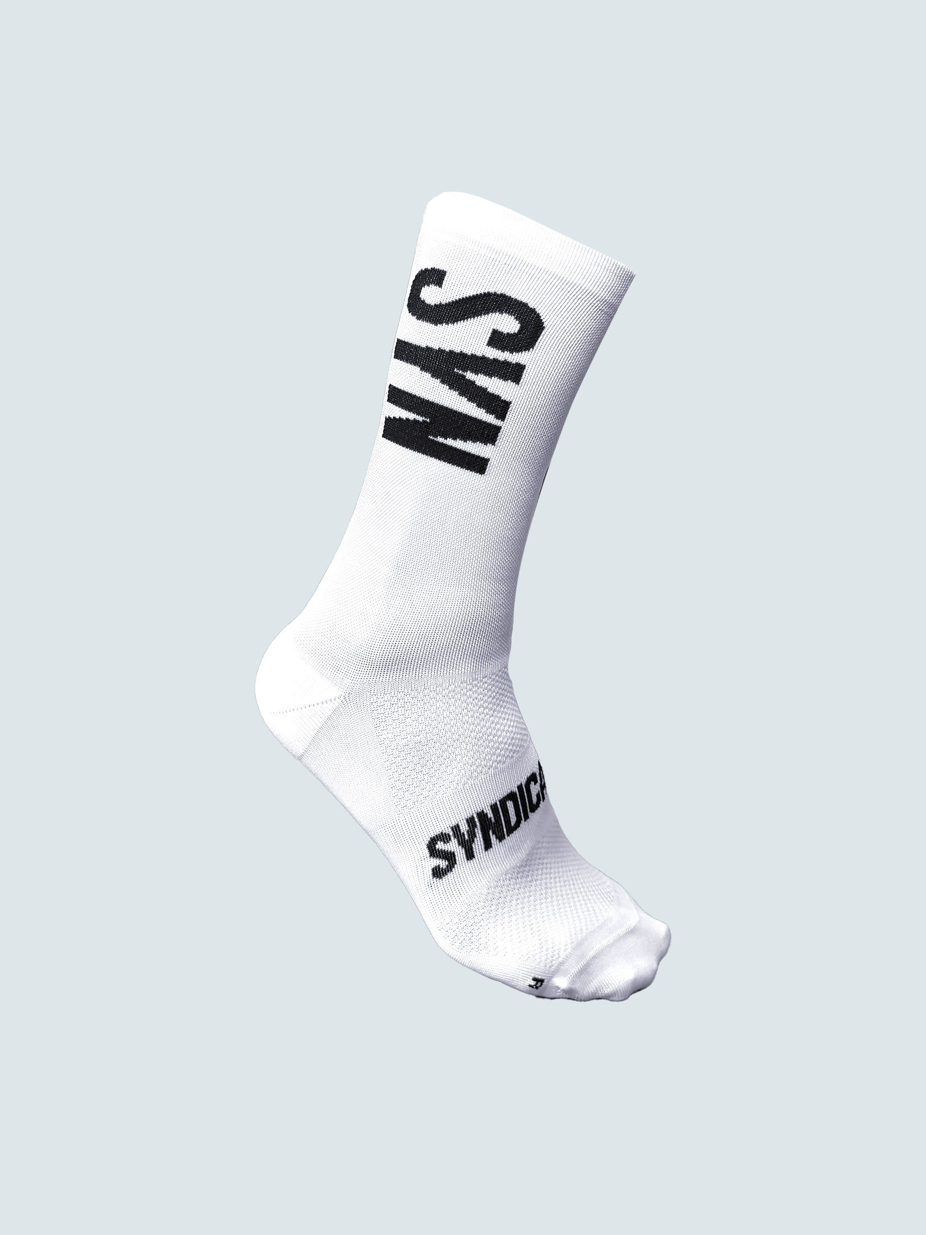 SYN 車襪 Pro Socks White 白
