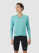 Café du Cycliste 車衣 Roxane LS Jersey Riviera Blue 長袖 男款 蔚藍