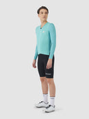 Café du Cycliste 車衣 Roxane LS Jersey Riviera Blue 長袖 男款 蔚藍