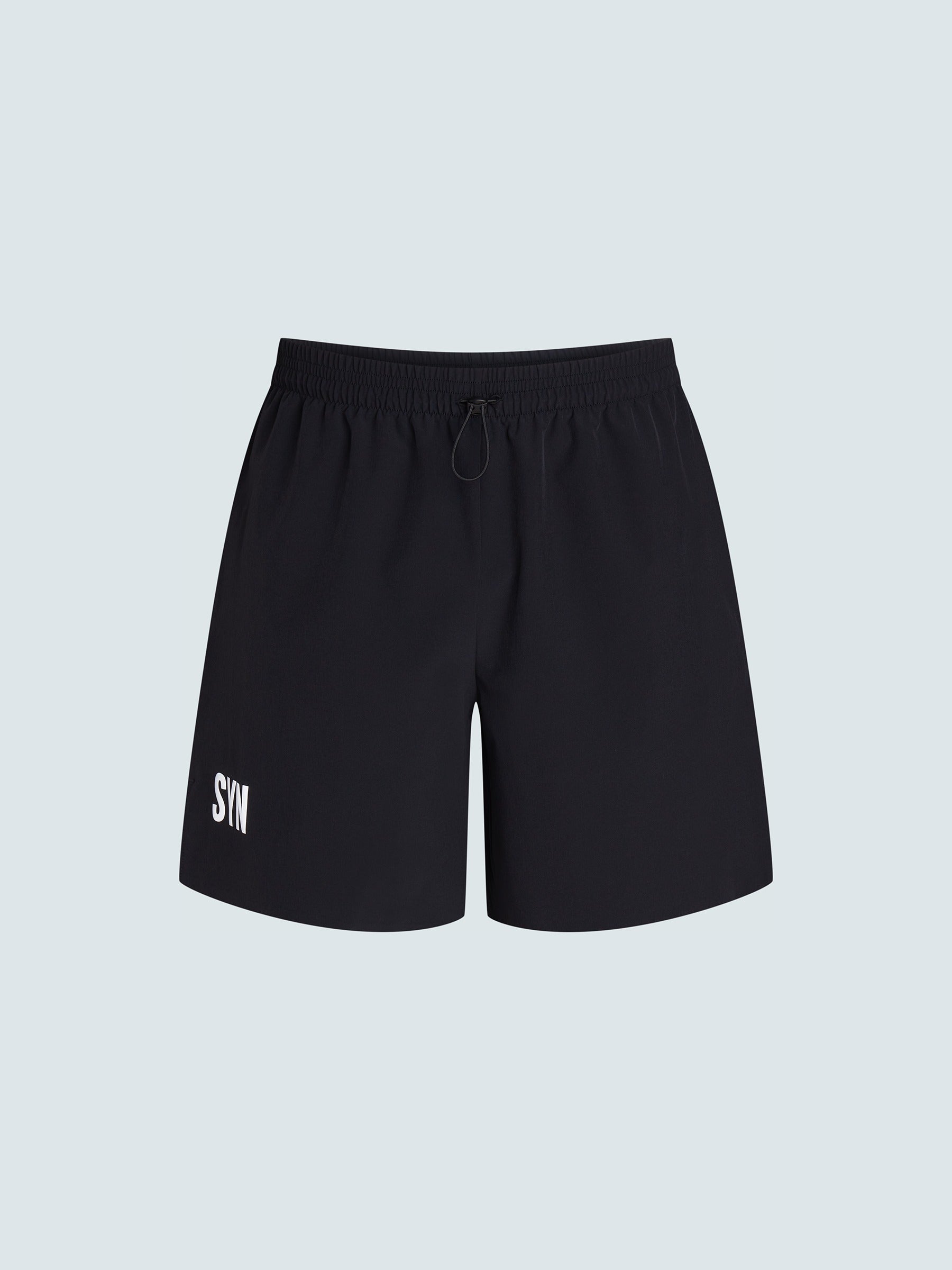 SYN 休閒短褲 Training Lightweight Shorts Black 男女共版 黑