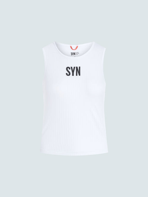 SYN 無袖底衫 Pro Mesh Baselayer White 女款 白