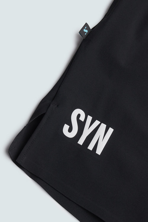 SYN 休閒短褲 Training Lightweight Shorts Black 男女共版 黑