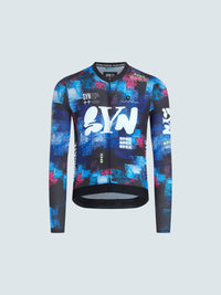 SYN 薄長袖車衣 Pro Team Apex LS Jersey Arcade 男款 電競藍
