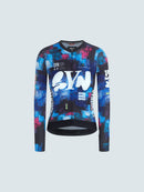 SYN 薄長袖車衣 Pro Team Apex LS Jersey Arcade 女款 電競藍