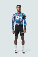 SYN 薄長袖車衣 Pro Team Apex LS Jersey Arcade 男款 電競藍