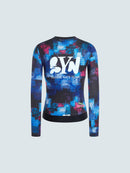 SYN 薄長袖車衣 Pro Team Apex LS Jersey Arcade 女款 電競藍