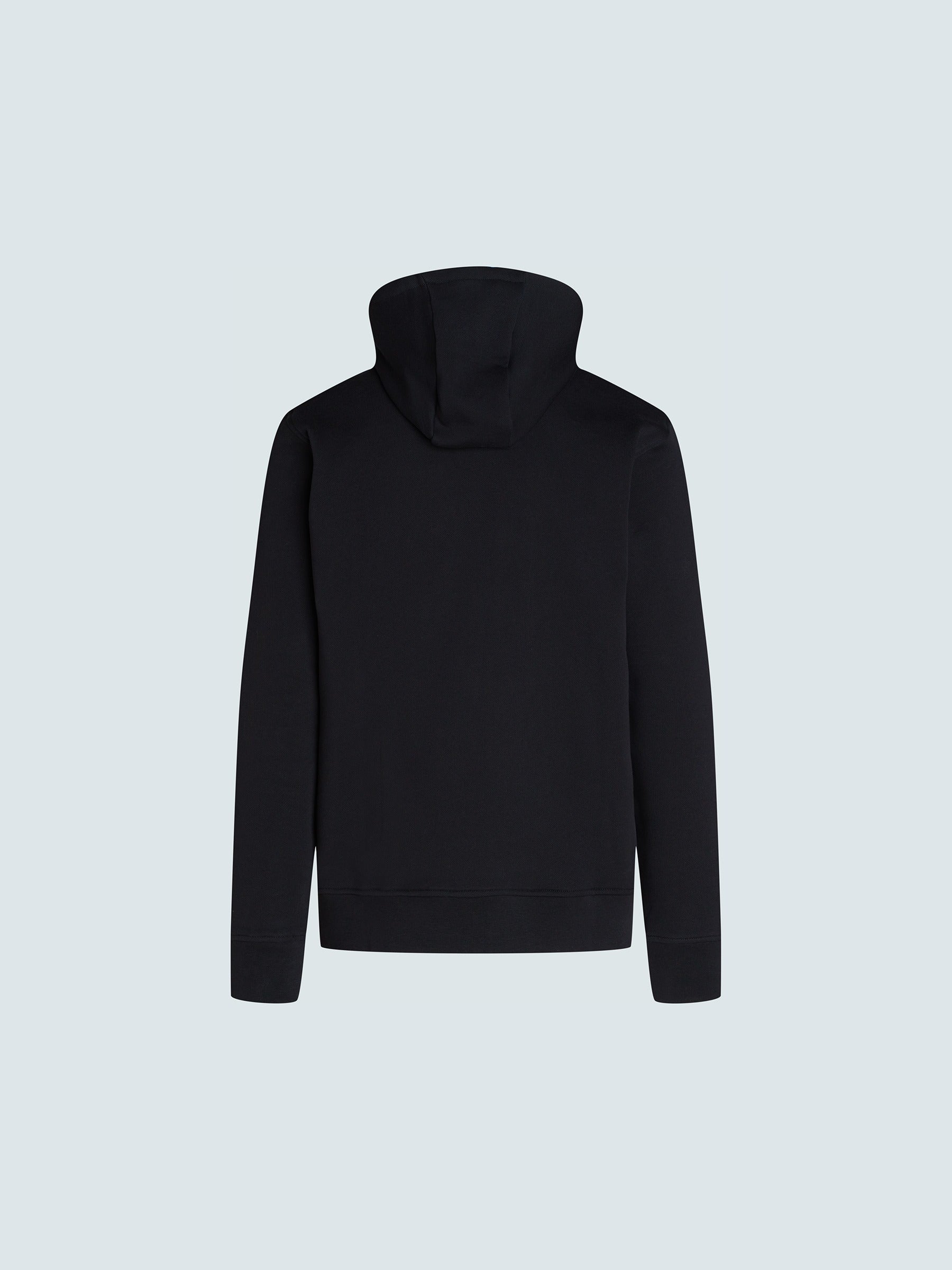 SYN 連帽長T Unisez Heavy Cotton Hoodie Black 男女共版 黑