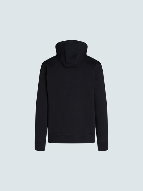 SYN 連帽長T Unisez Heavy Cotton Hoodie Black 男女共版 黑