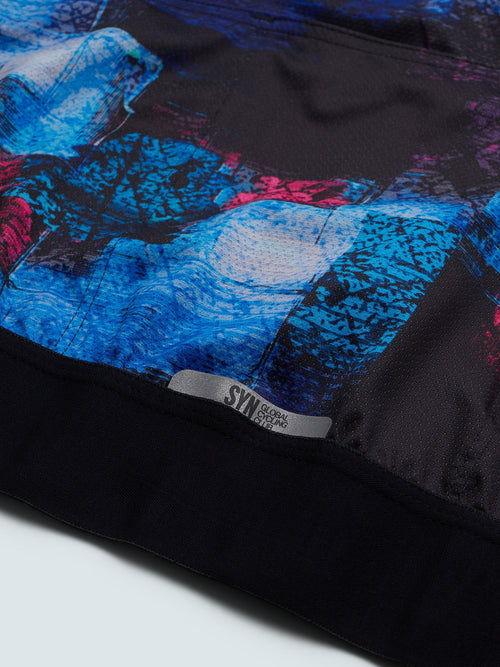 SYN 薄長袖車衣 Pro Team Apex LS Jersey Arcade 男款 電競藍