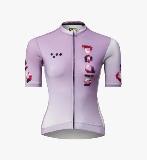 Pedla 車衣 Dots Classic Jersey Mauve Fade 女款 漸層藕紫