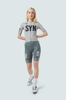 SYN 車褲 Pro Bib Shorts 2.0 Storm Grey 女款 綠灰