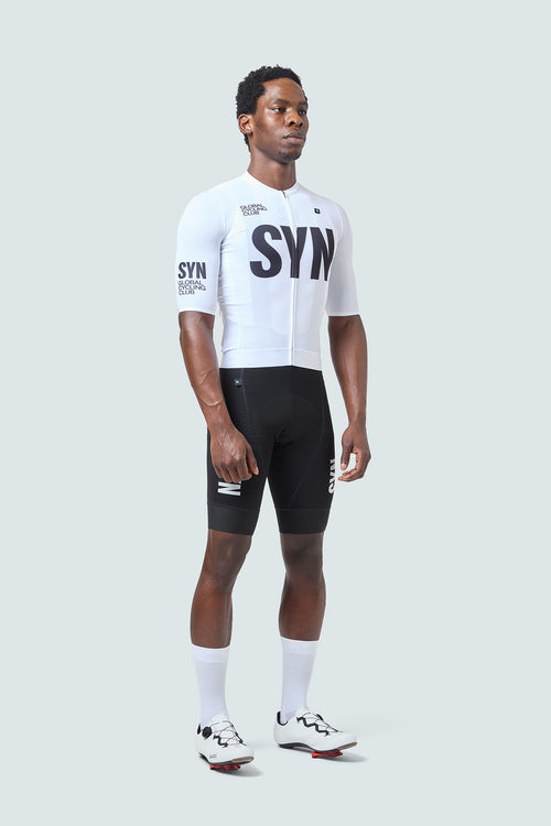SYN 車衣 Pro Jersey 2.0 White 男款 白