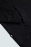 SYN 連帽長T Unisez Heavy Cotton Hoodie Black 男女共版 黑