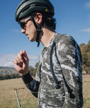 Pedla 薄長袖車衣 ON_OFF Grid SuperSYSTEM LS Jersey Basalt 男款 灰石紋