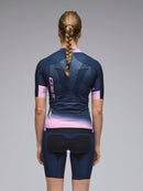 Q36.5 車衣 Gregarius Pro Collar Fade Jersey NauticaBlue 女款 藍