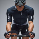 Q36.5 車衣 Gregarius Pro Collar Fade Jersey Black 男款 黑