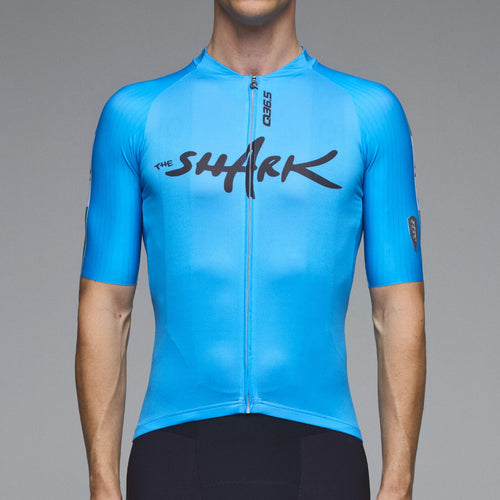 Q36.5 車衣Gregarius Pro Nibali Racing Nazionale Jersey Light Blue 男款 藍