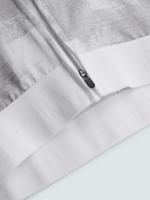 SYN 車衣 Pro Team Jersey White 男款 塊狀刷灰白