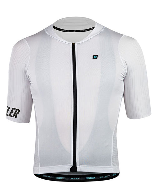 Biehler 車衣-短袖-男 SIGNATURE 白色