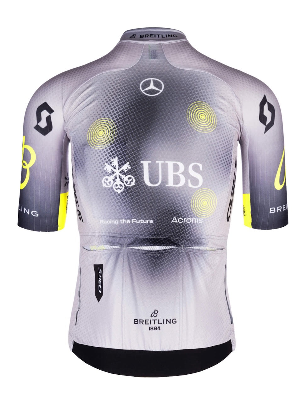 Q36.5 車衣Pro Cycling Team Jersey R2 男款 銀灰