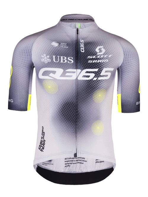 Q36.5 車衣Pro Cycling Team Jersey R2 男款 銀灰