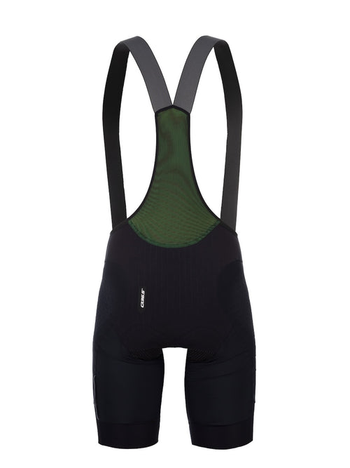 Q36.5 車褲Grid Skin Bib Shorts Black 4D男款 黑