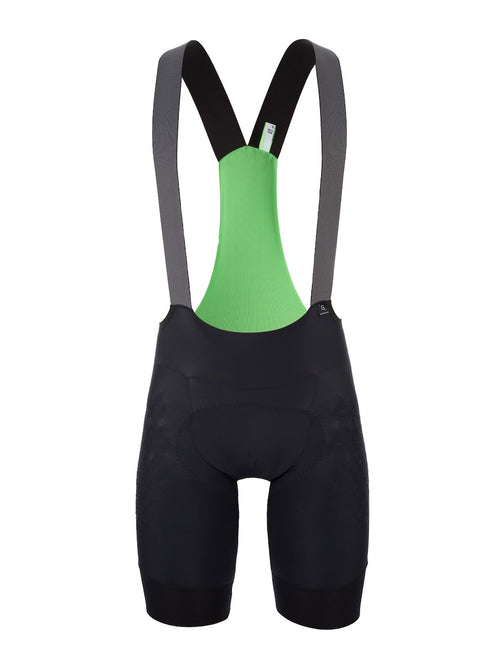 Q36.5 車褲Grid Skin Bib Shorts Black 4D男款 黑