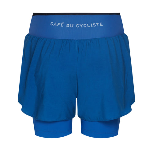 Café du Cycliste 休閒車褲 Mickaela Storm Blue機能褲 女-藍