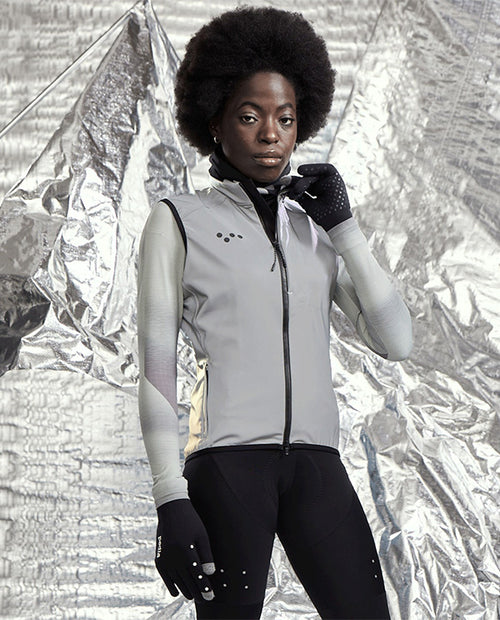 Pedla 背心Elevate RideFlash Gilet Reflective反光防水背心 女款 銀