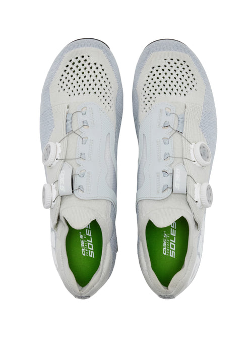 Q36.5 編織卡鞋Clima Road Shoes｜Ice Grey 冰川白灰