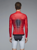 Q36.5 薄長袖車衣Gregarius Hybrid Light QLAB LS Jersey Lava Red 男款 紅