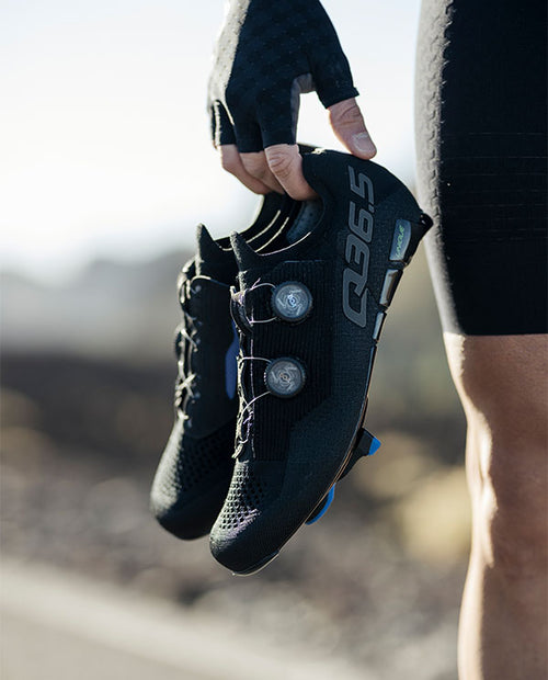 Q36.5 編織卡鞋Clima Road Shoes Black 黑