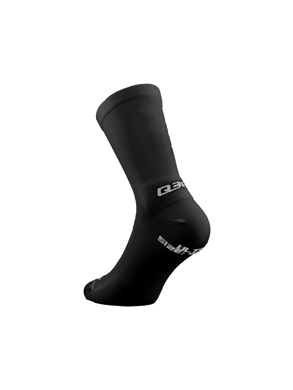 Q36.5 車襪Ultra Signature 17 Socks Black 黑底白字