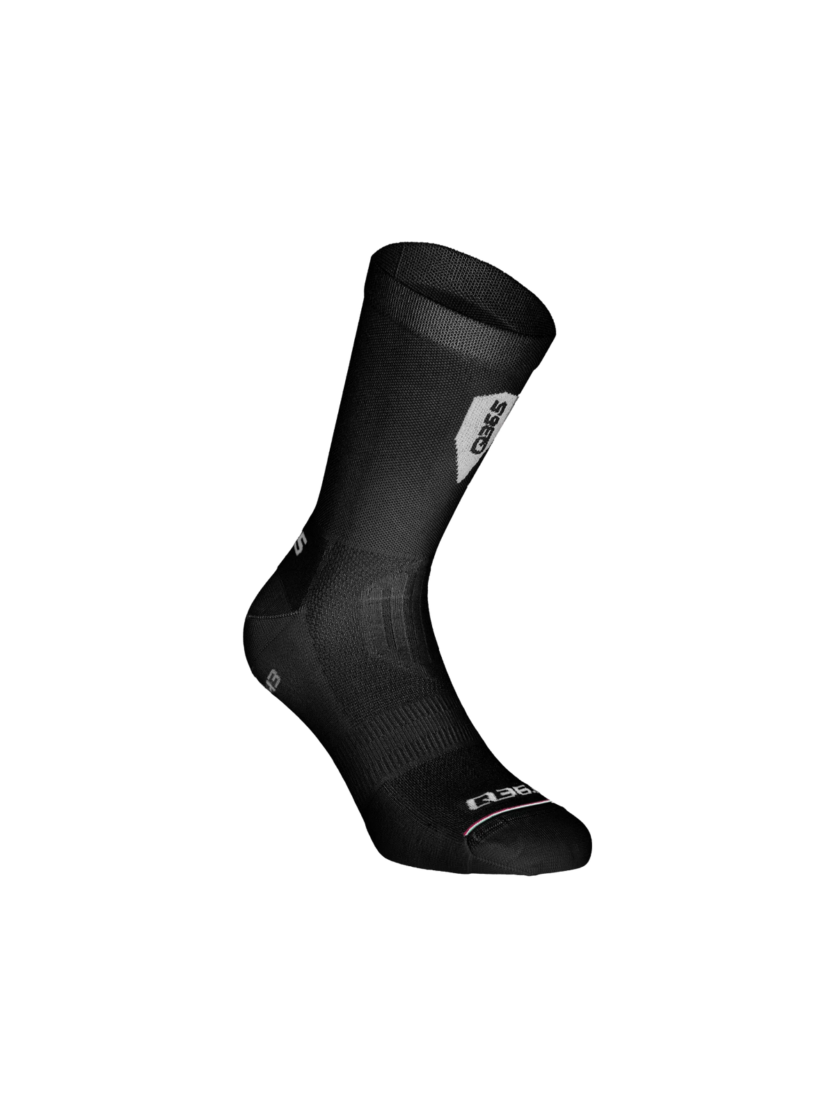 Q36.5 車襪Ultra Signature 17 Socks Black 黑底白字