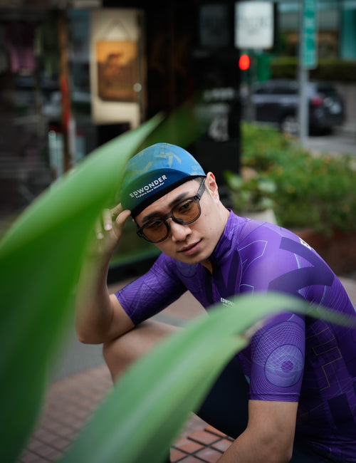 EdWonder 小帽EdW Edition Cycling Cap Steel Gray 藍灰