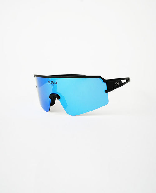 BLOOVS 風鏡-霧黑框藍鏡片 FLANDES Matte Black Dark Blue