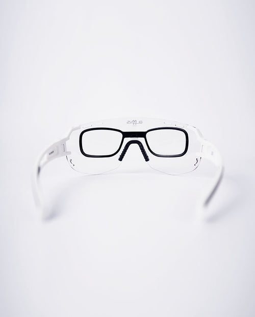 BLOOVS 風鏡-透明白框變色片 Iten Matte-White Photochromatic