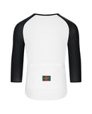 Café du Cycliste 車衣 T-shirt Gravel Barbara Jersey White Black 3/4袖 男 黑/白