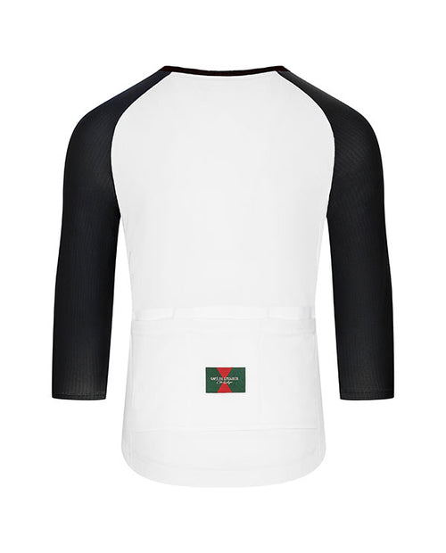 Café du Cycliste 車衣 T-shirt Gravel Barbara Jersey White Black 3/4袖 男 黑/白