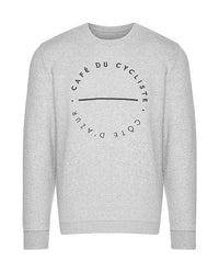 Café du Cycliste 衛T Clementine Grey長 共版-淺灰