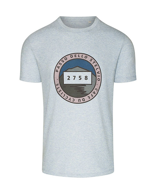 Café du Cycliste T恤 Col Series T-Shirt Stelvio 男女共版 短袖-米灰