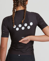 Pedla 車衣Essential Classic Jersey-Black短袖 女-黑
